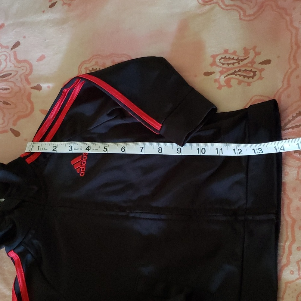Bundle Red and Black Set Stripes Lines Athletic Sport Matching Set Track Suit Ja - Picture 7 of 16